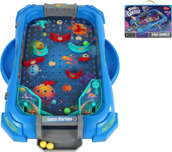 Bordpinball Rum – rejsevenlig mekanisk spil for børn og voksne