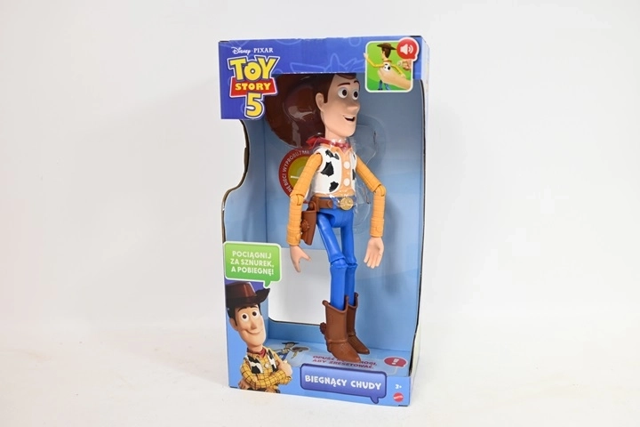Disney Toy Story 5 interaktiv talende figur – Løbende Chudy (polsk)