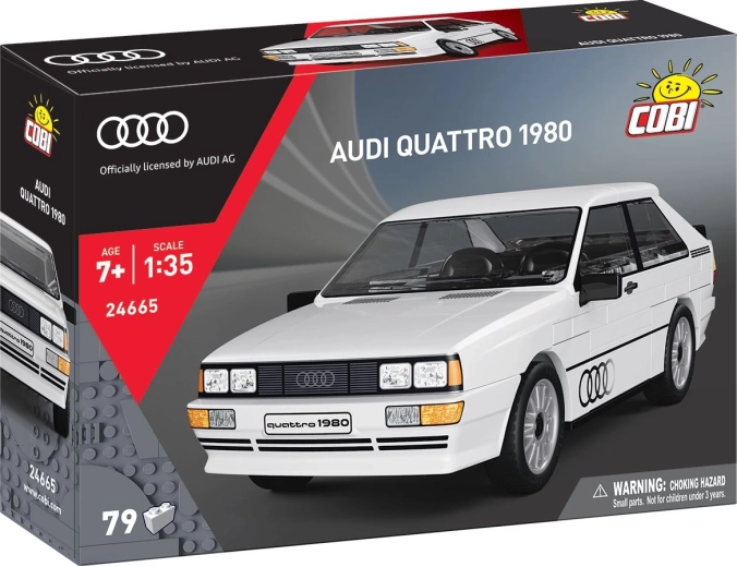 Cobi Audi Quattro 1980 1:35 (79 dele)