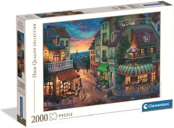 Clementoni-puslespil En tur gennem Paris, 2000 brikker