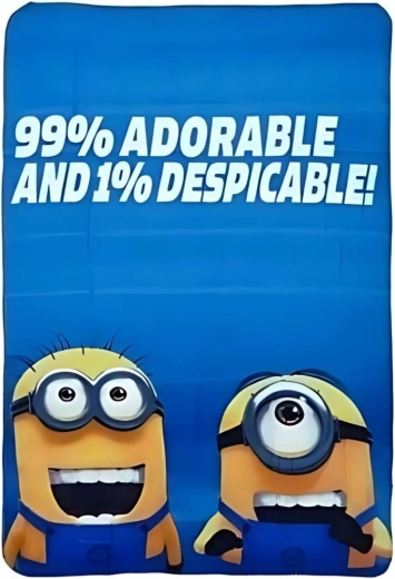 Fleecetæppe Minions