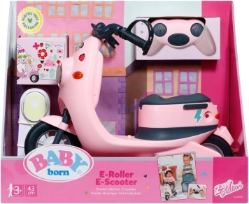 BABY born elektrisk RC-scooter med lys og lyd