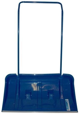 Snerydningsskovl med aluminiumsprofil og hjul 82 × 42 cm