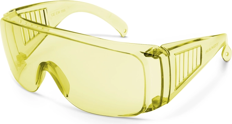 Gule beskyttelsesbriller med UV-filter