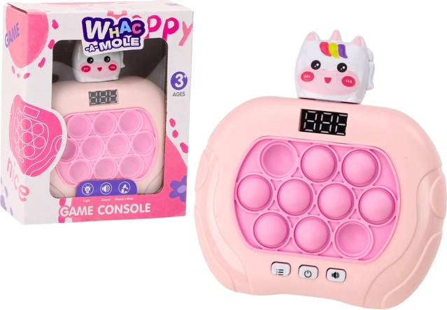 Spillet Pop-It Enhjørning med lys- og lydeffekter