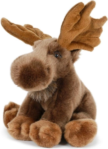 Siddende plysbamse polar rensdyr 19 × 27 cm