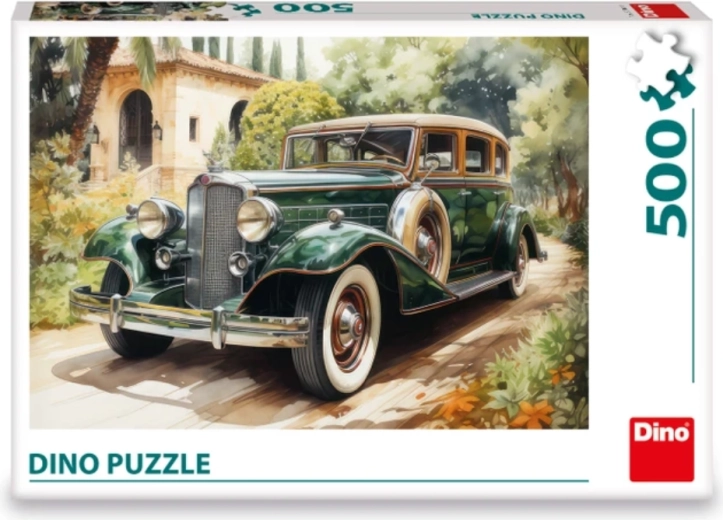 Dino puslespil Grøn Rolls-Royce 500 brikker