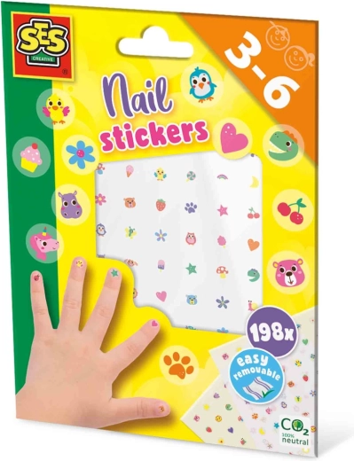 SES Creative negleklistermærker 198 stk.