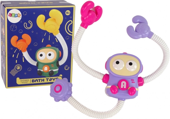 Badlegetøj astronautkrabbe med batteri