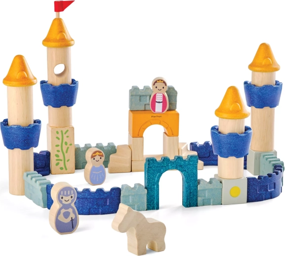 PlanToys byggesæt borg (40 dele)