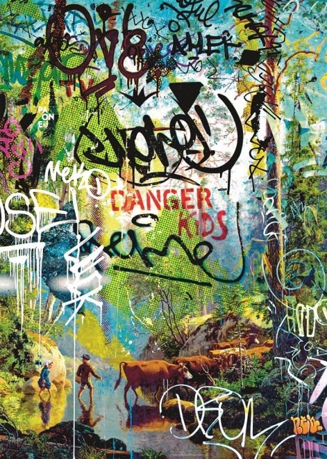 Heye puslespil Rebrush! Farlige børn 1000 brikker