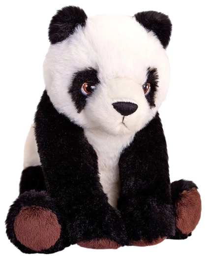 Plys panda 18 cm KEEL