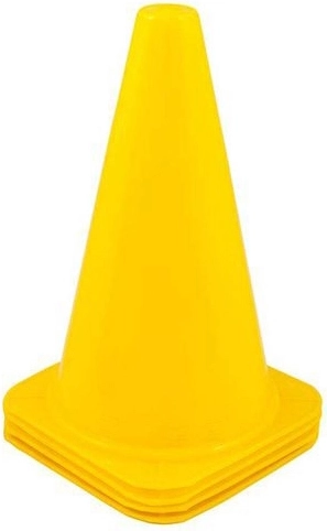Merco trænings-sportskegle 23 cm gul - 1 stk.