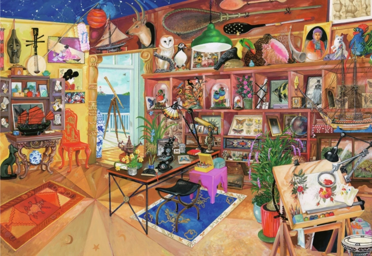 Puslespil 3000 brikker sjov kollektion