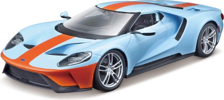 Maisto 2017 Ford GT blå-orange 1:18