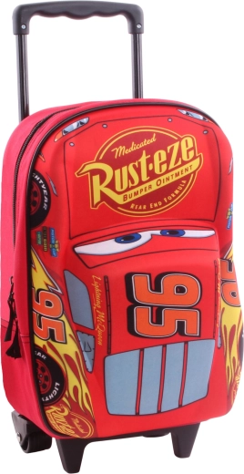 Børne 3D-rygsæk på hjul Disney Pixar Cars Piston Cup 38 cm