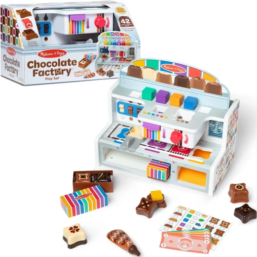 Træchokoladefabrik fra Melissa & Doug
