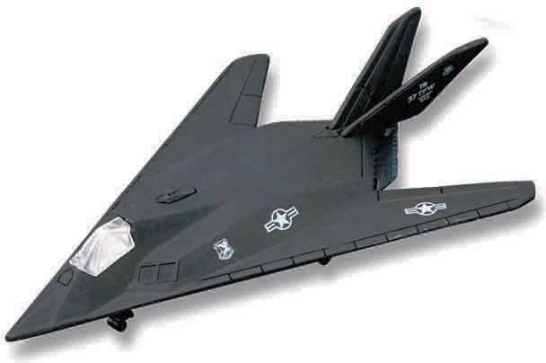 Maisto Fresh Metal Tailwinds fly F-117 Nighthawk mat sort
