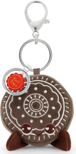 Keeleco nøglering til taske chokoladekiks 12 cm