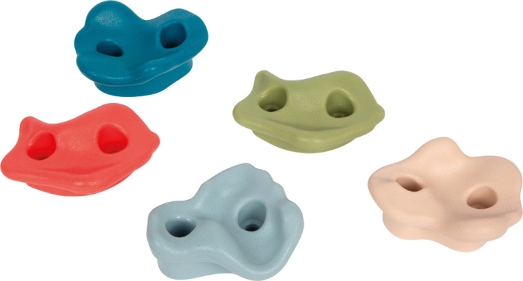 Klatregreb SMALL FOOT – sæt med 5 stk til børnevægge