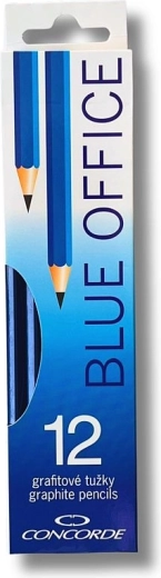 Grafitblyanter CONCORDE Blue Office 2B, 12 stk.