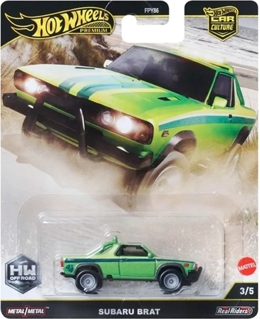 Hot Wheels Premium Subaru Brat samlermodel 1:64