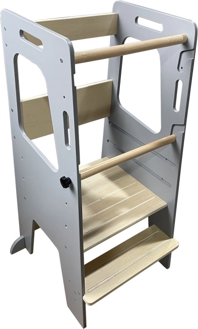 Voksende læringstårn 2Kids Toys grå