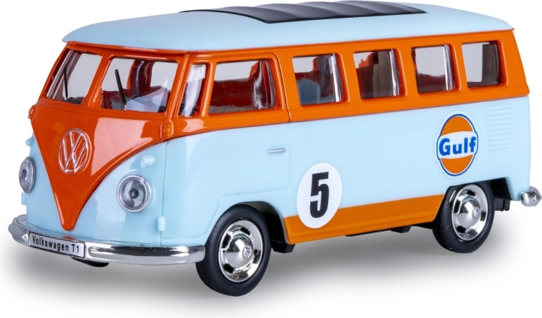 Metalmodel Volkswagen T1 lyseblå 1:38
