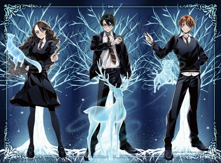 Ravensburger lysende puslespil Harry Potter: Patronus 500 brikker
