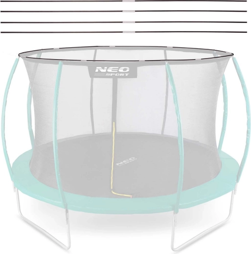 Neo-Sport øverste netring til trampolin 252 cm (8 ft), type C
