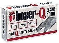 Hæfteklammer 24/6, galvaniserede, 1000 stk.