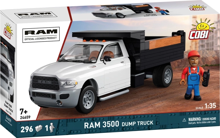Cobi RAM 3500 dumper 1:35 (296 dele)