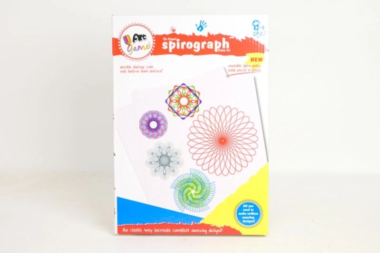 Spirograf kreativt sæt til tegning af geometriske mønstre