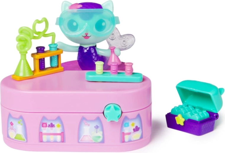 Gabby's Dollhouse-sæt med figur af Havkatten og tilbehør