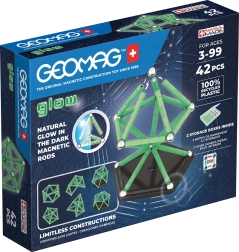 Geomag Glow byggesæt 42 dele