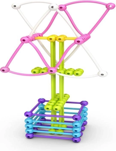 Bøjelige stave og kugler med huller