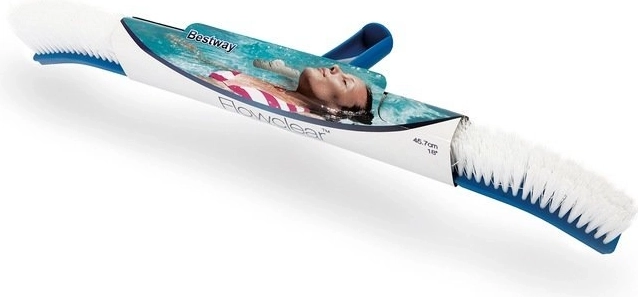 Bred hoveddel med faste børster