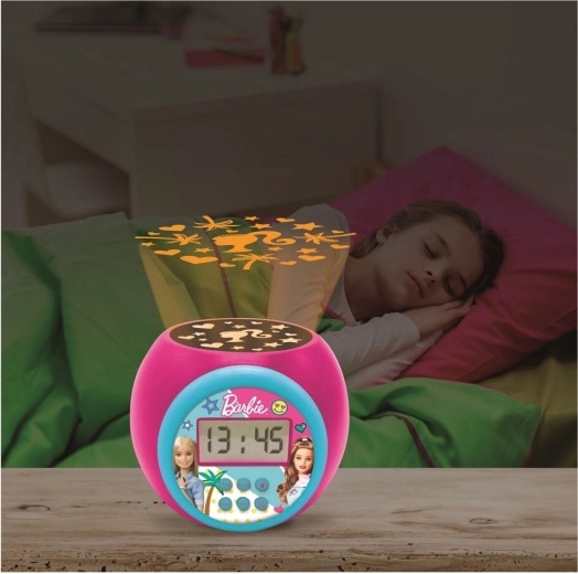 Magisk projektion med BARBIE-motiv