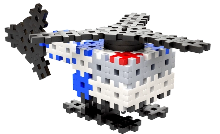 Byg politibiler og helikopter