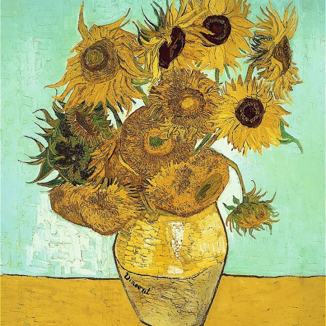 TrefL træpuslespil Vincent van Gogh - Solsikker