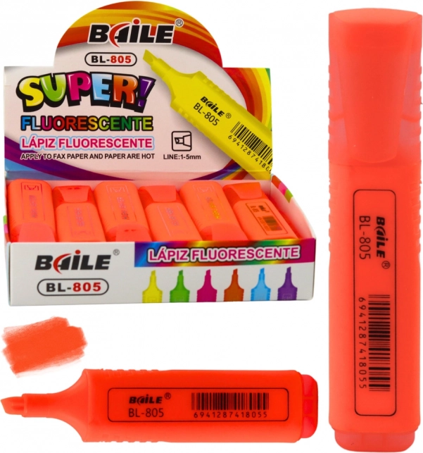 Neonorange overstregningstusch