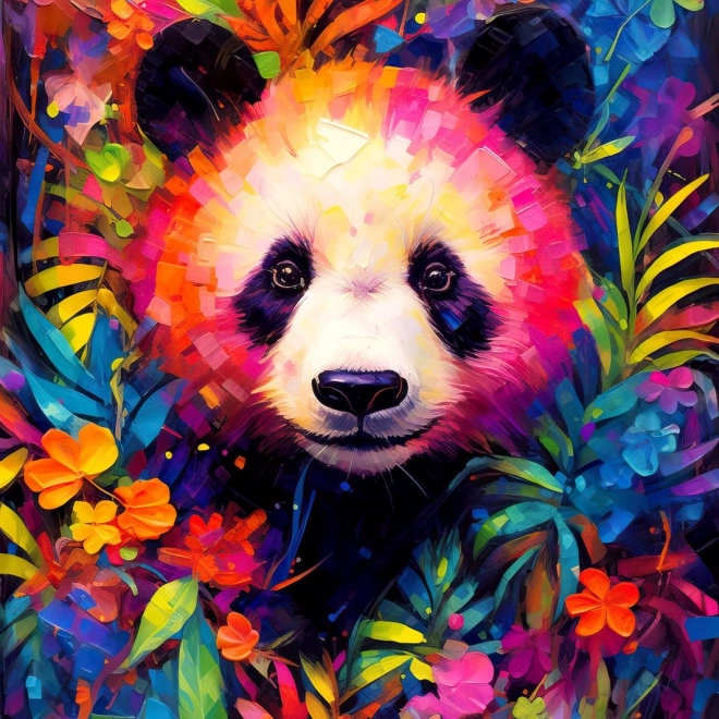 Puzzle Legesyge Pandaunger 1000 brikker