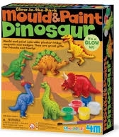 Fremstilling og maling af dinosaurer