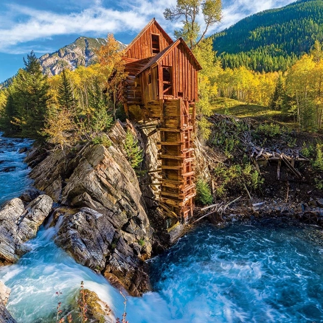 Puslespil Crystal Mill, Colorado 1000 brikker