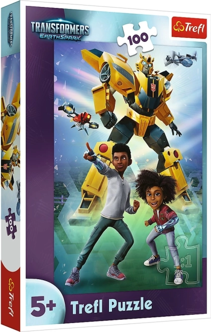 Puslespil Transformers 100 stykker