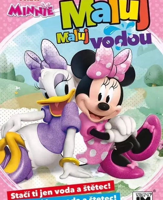 malebog A5 mal med vand Minnie