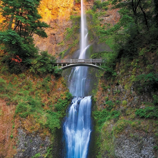 Puslespil Multnomah Falls, USA 1000 brikker