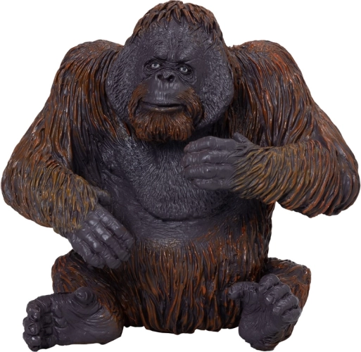 Realistisk orangutanfigur