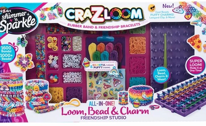Cra-Z-Loom studie til fremstilling af armbånd