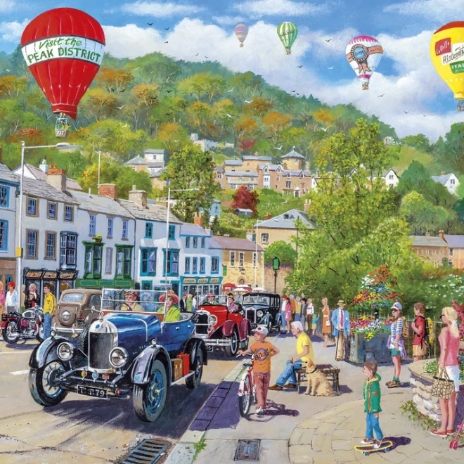 Puslespil Landsby Matlock Bath 1000 stykker fra Gibsons